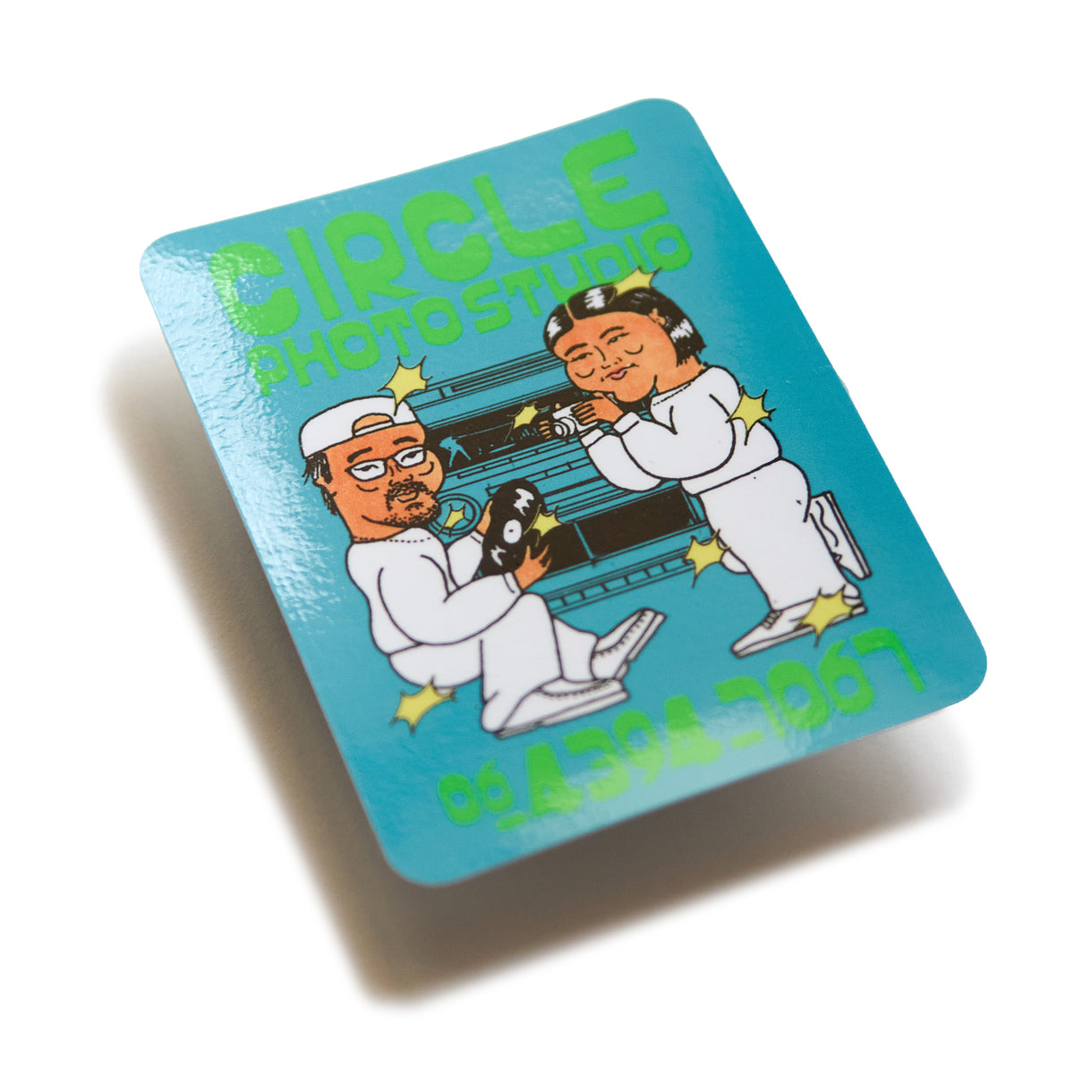 SHOP CARD STICKER
