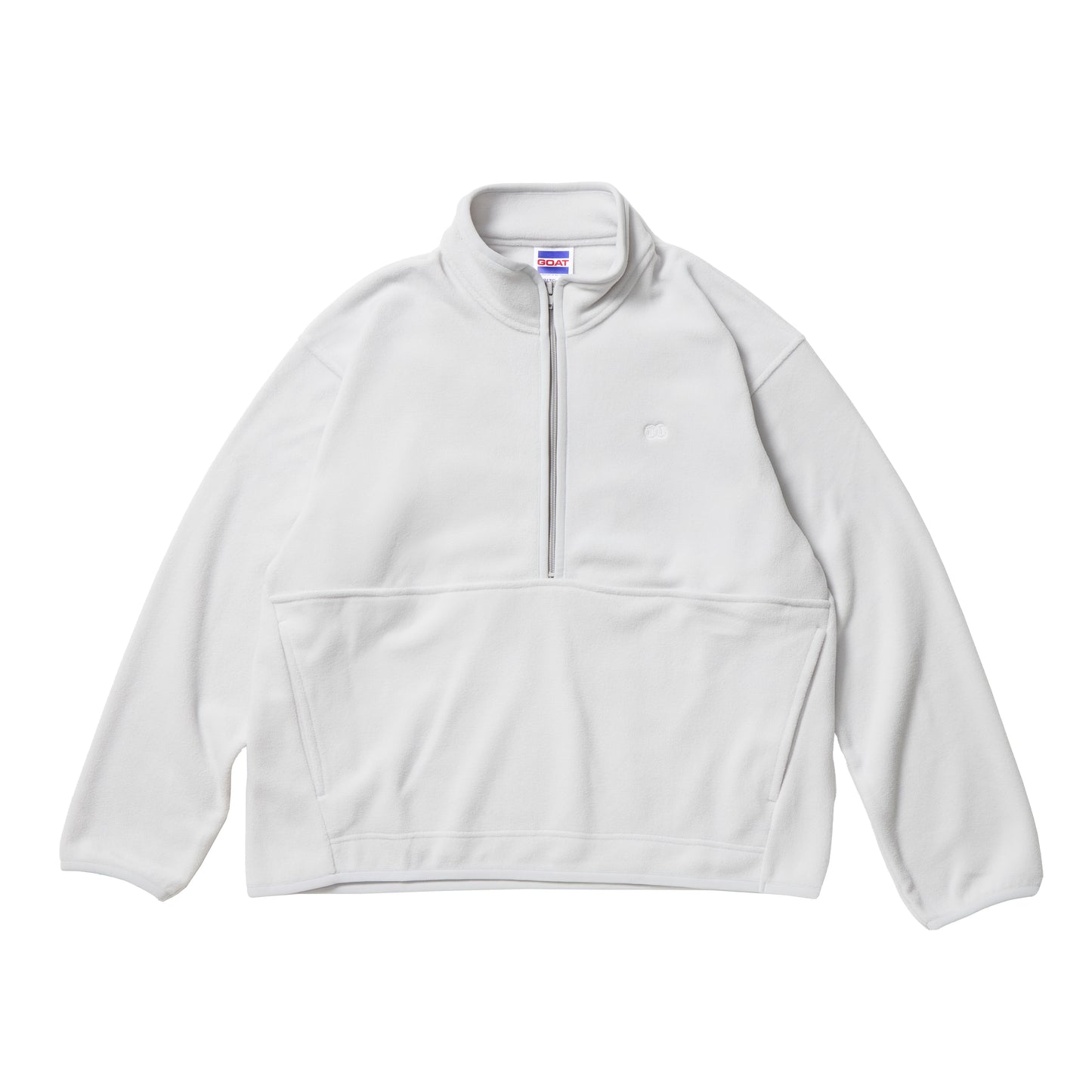 EMBROIDERY LOGO PULLOVER FLEECE / STEAM