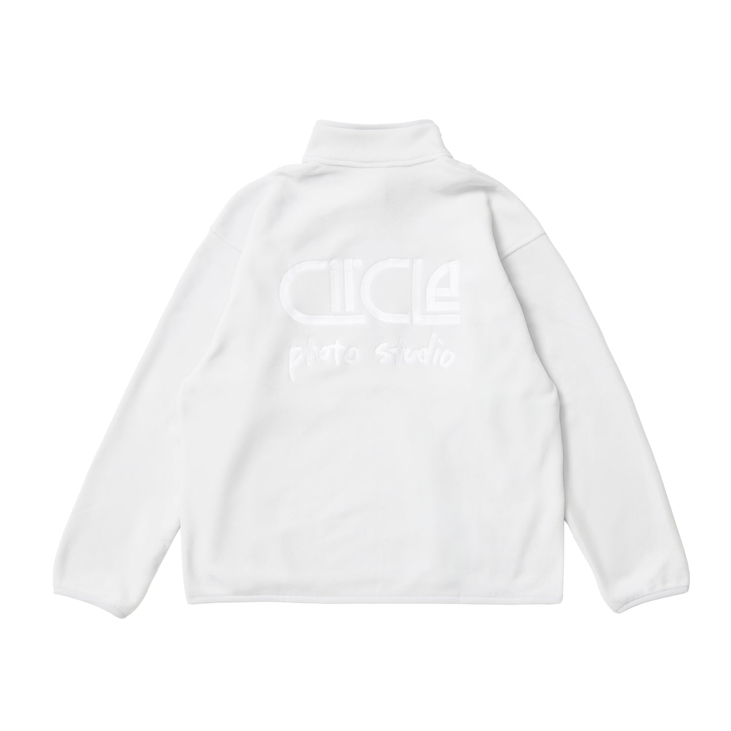 EMBROIDERY LOGO PULLOVER FLEECE / STEAM