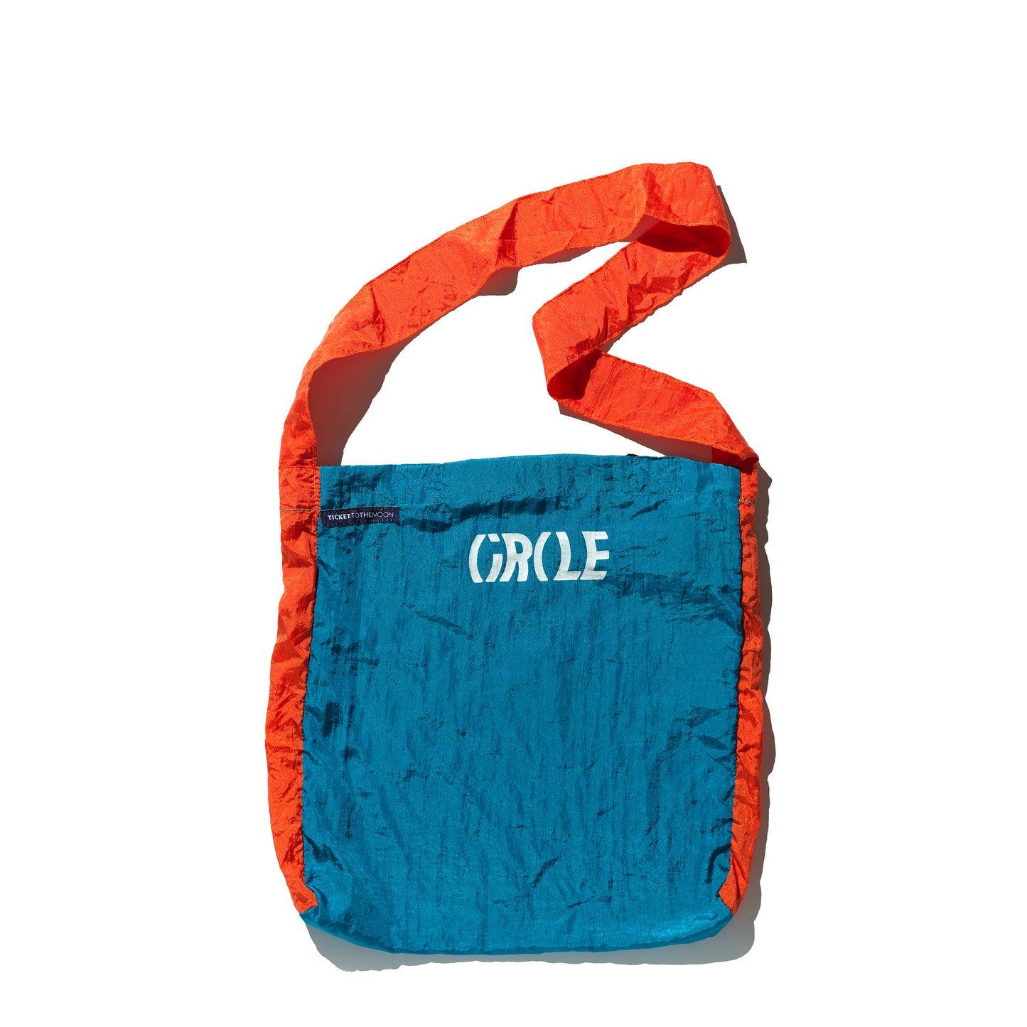 HAMMOCK TOTE (S) AQUA x ORANGE