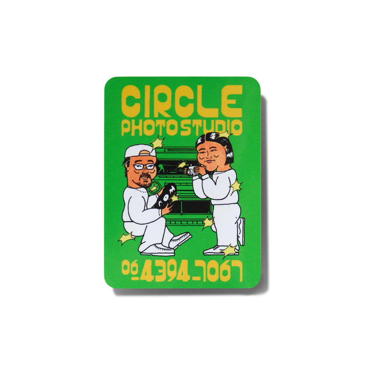 SHOP CARD STICKER