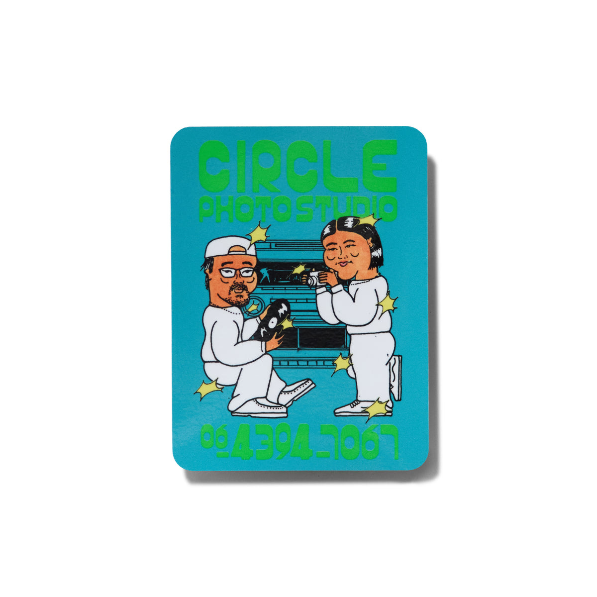 SHOP CARD STICKER