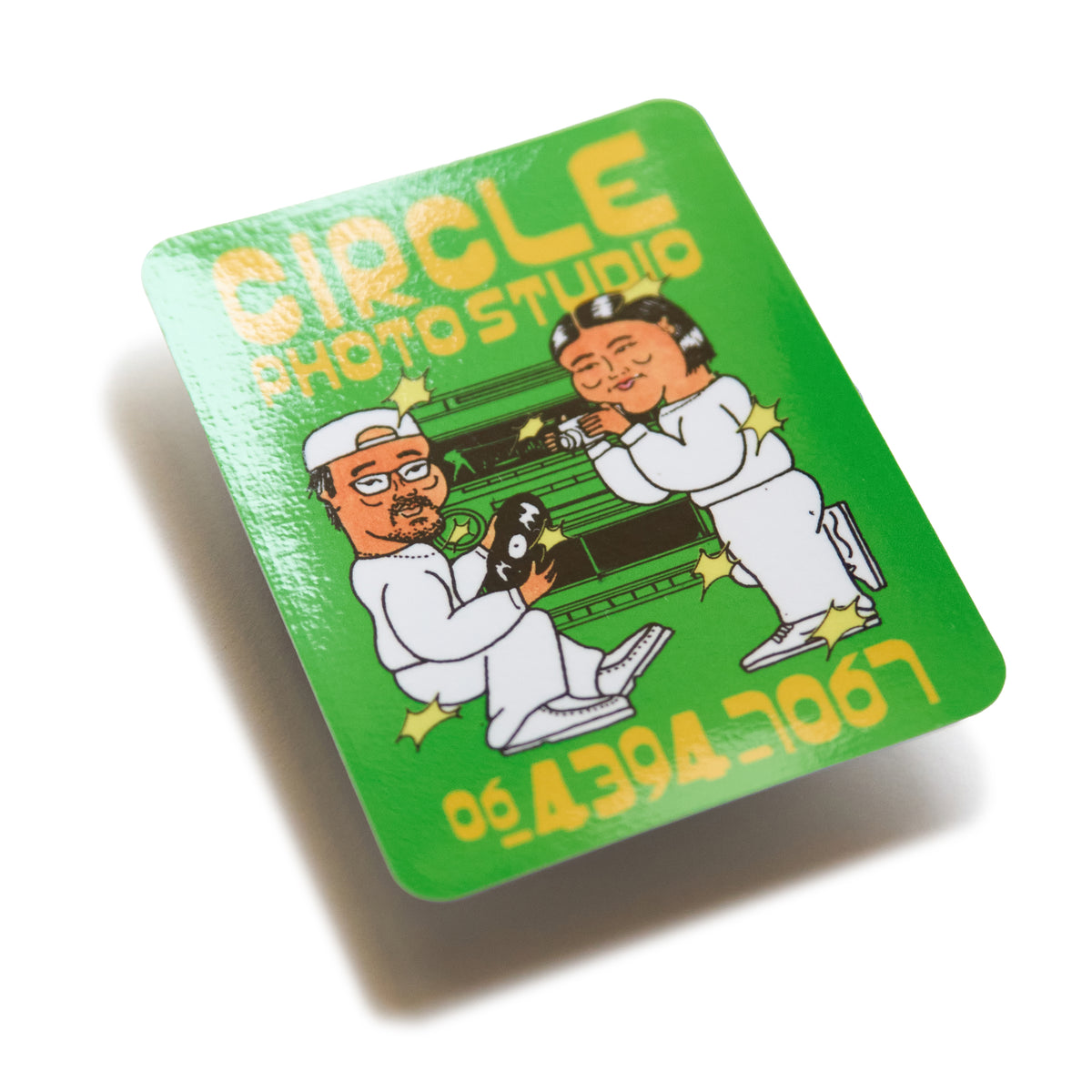 SHOP CARD STICKER